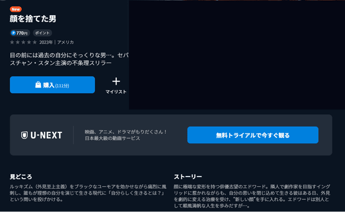 顔を捨てた男